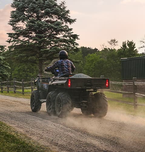 2027 Sportsman 6x6 600 в действии